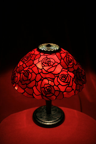 薔薇のランプ